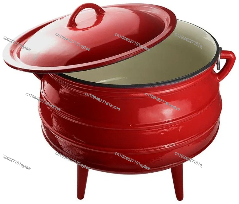 Camping Cooking Dutch Oven - Brand New Stocked Enamel Cast Iron