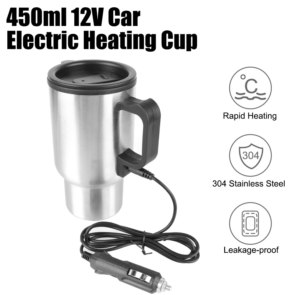 Camping Cooking Tin - Electric Heating Car Kettle Camping Travel