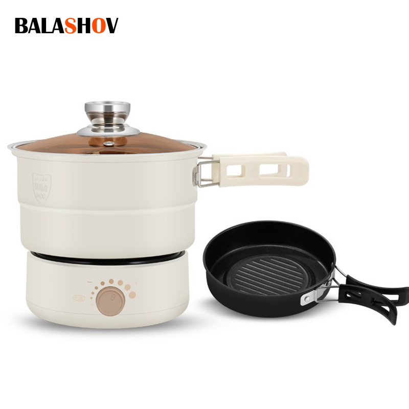 Camping Cooking Rice - 110V/220V Electric Cooker Portable Cooking Pot