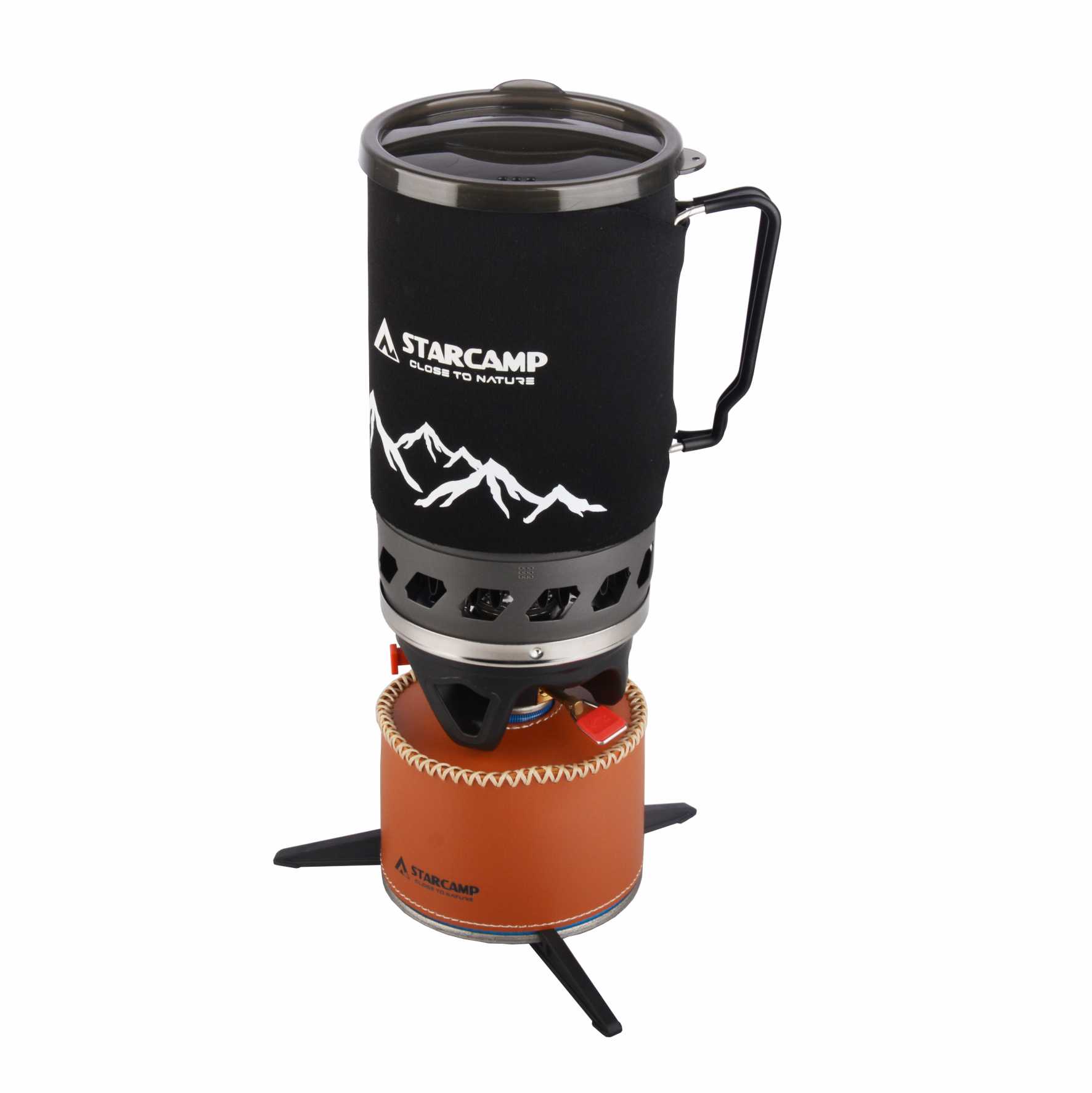 Camping Cooking Jet - STARCAMP 1400ml Outdoor Fastboil Jet Cooker