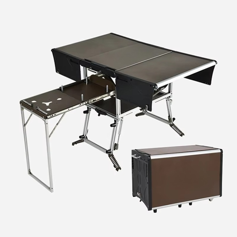 Quality Camping Cooking Set - Portable Mobile Kitchen for Camping High
