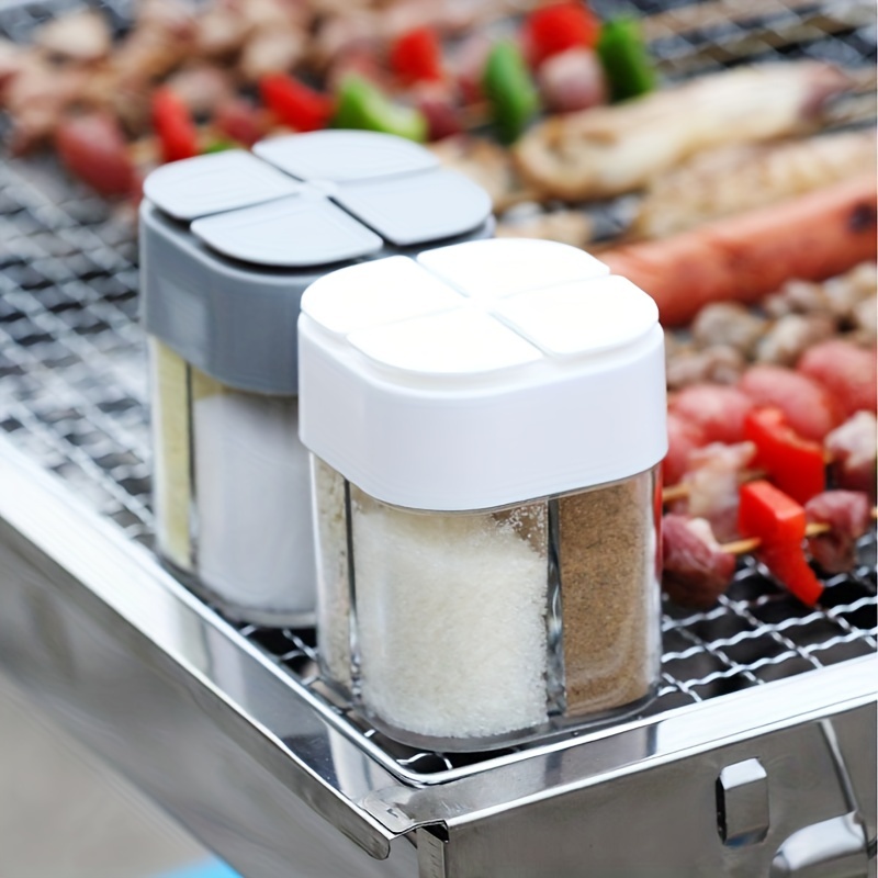 Camping Cooking Set Non Stick - 4in1 Camping Seasoning Shaker Multi-Purpose Spice