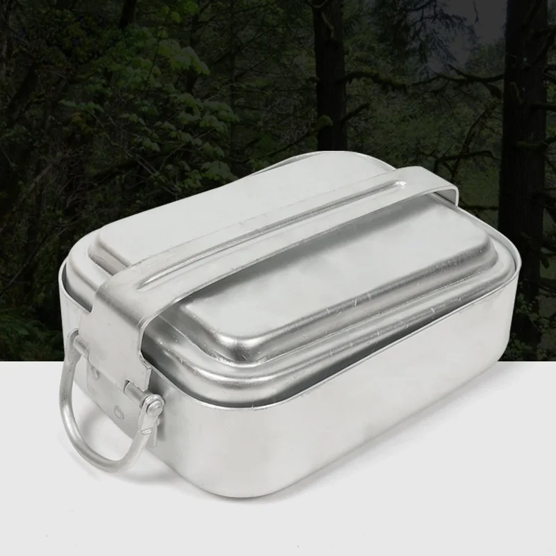 Outdoor Aluminum Camping Cookw - đánh giá và giá Camping Cooking Box Set