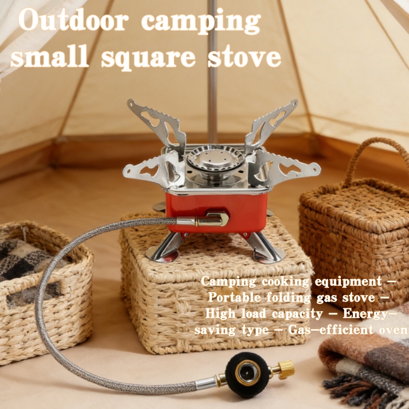 Outdoor Mini Square Stove Camp - đánh giá và giá Camping Cooking On Fire