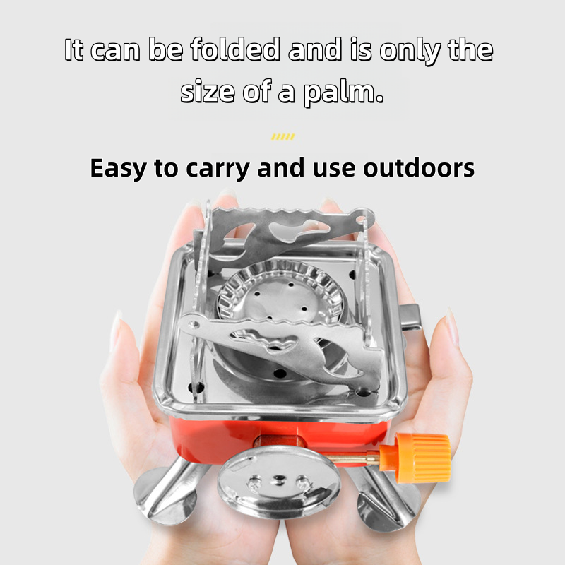 Outdoor Mini Square Stove Camp - đánh giá và giá Camping Cooking On Fire