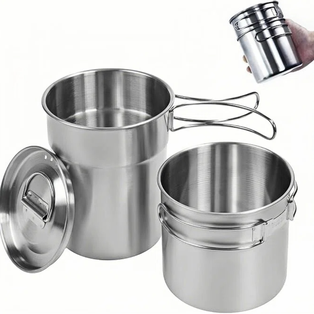 Foldable Camping Cups Mugs Cam - đánh giá và giá Camping Cooking Tin