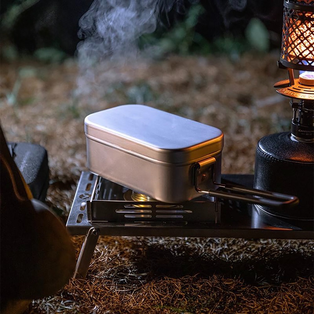 Ultralight Tableware Camping C - đánh giá và giá Camping Cooking Box Set