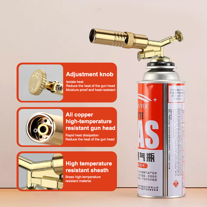 Portable Welding Gas Torch Fla - đánh giá và giá Camping Cooking Jet