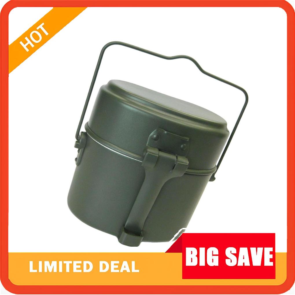 3Pcs/Set Lunch Box Aluminum Po - đánh giá và giá Camping Cooking Box Set