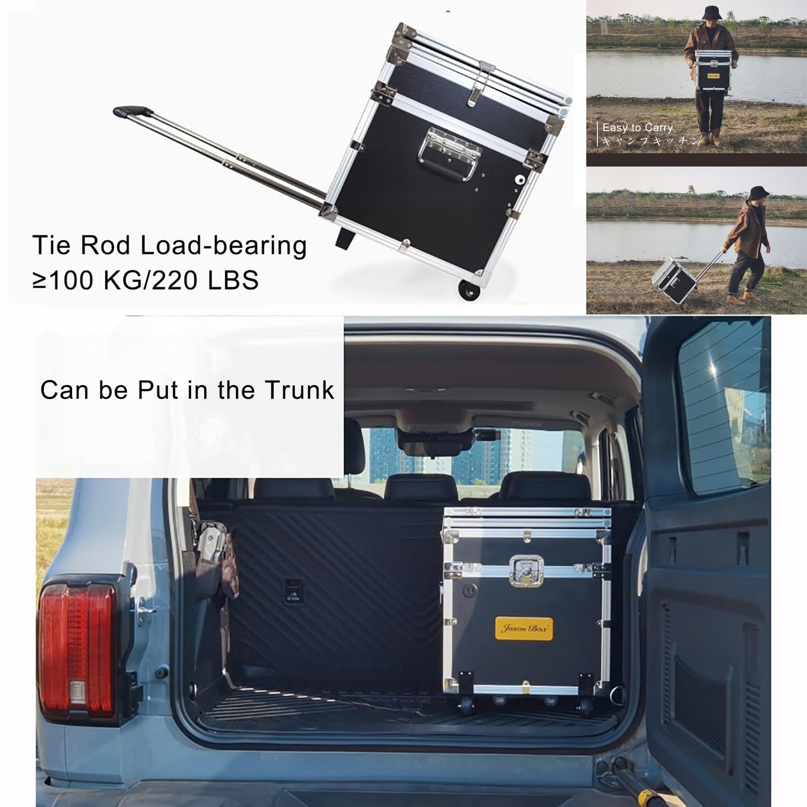 Outdoor Camping Cooking Set Ca - đánh giá và giá Camping Cooking Box Set