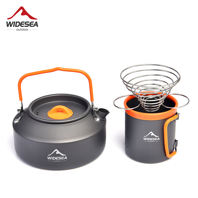 Widesea Cắm Trại Cà Phê Bộ Nồi - đánh giá và giá Camping Cooking Box Set