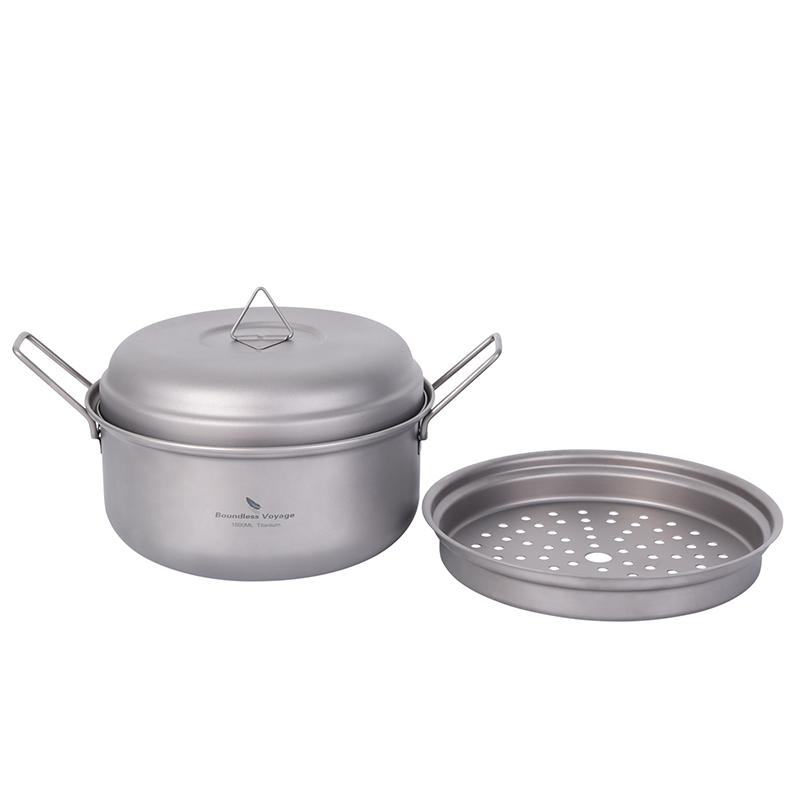 Boundless Voyage Titanium Stea - đánh giá và giá Camping Cooking Tray