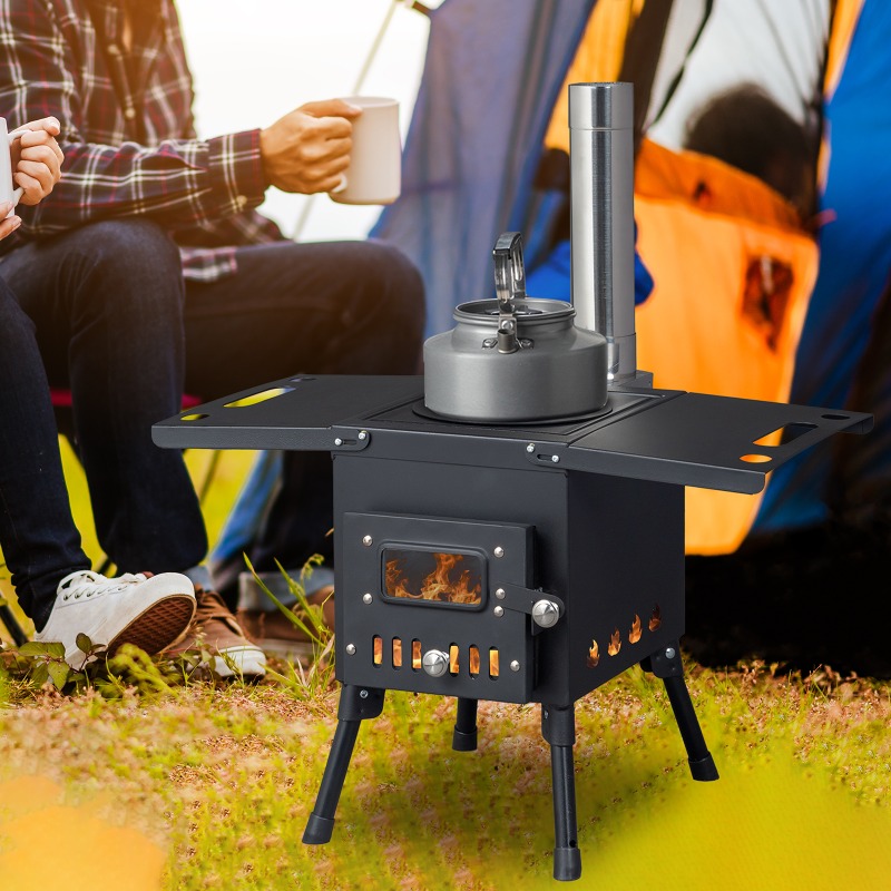 New Outdoor Camping BBQ Grill  - đánh giá và giá Camping Cooking Fire Pit