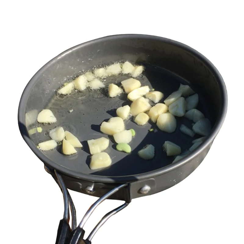 Gấp Chảo Chống Dính Động Ngoài - đánh giá và giá Camping Cooking Set Non Stick