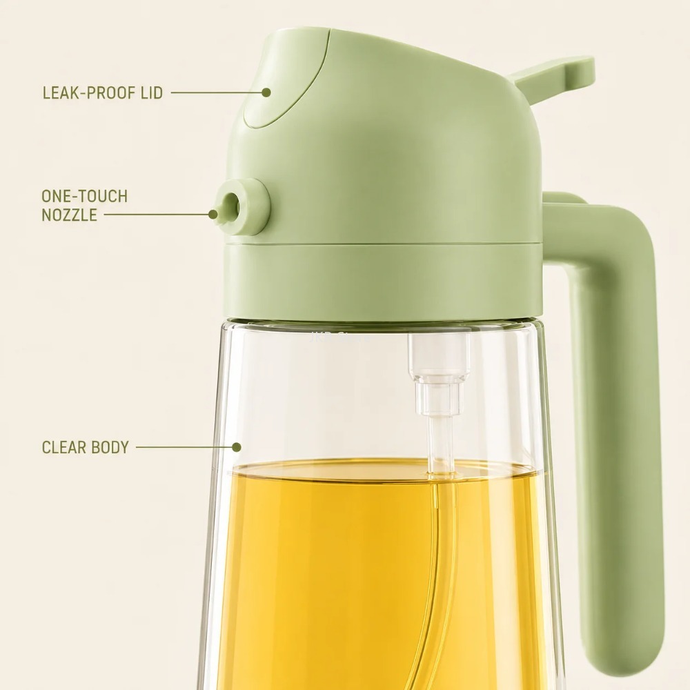 2 in 1 Olive Oil Sprayer Dispe - đánh giá và giá Camping Cooking Kitchen