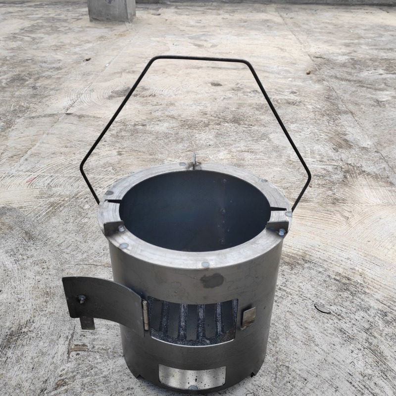 Multifunctional Wood & Charcoa - đánh giá và giá Camping Cooking Fire Pit