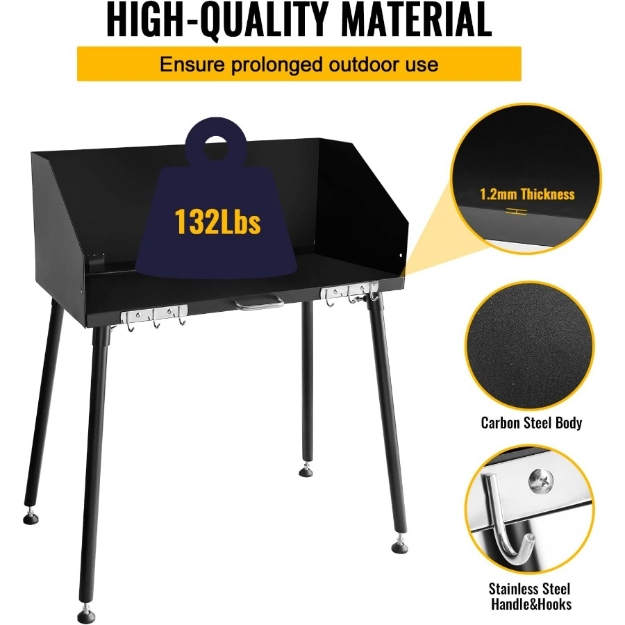 30 x 16 Inch Carbon Steel Dutc - đánh giá và giá Camping Cooking Dutch Oven