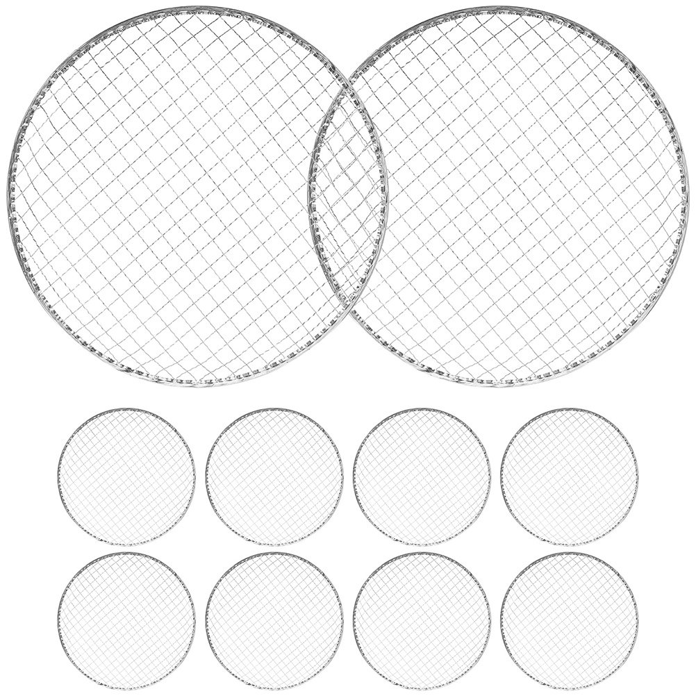 10Pcs Bbq Grill Mesh Fire Pit  - đánh giá và giá Camping Cooking Fire Pit