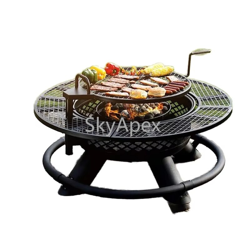 Heavy Duty Outdoor Metal BBQ G - đánh giá và giá Camping Cooking Fire Pit