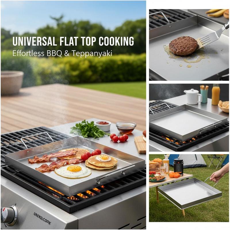 Universal Flat Top Griddle 18x - đánh giá và giá Camping Cooking Kitchen