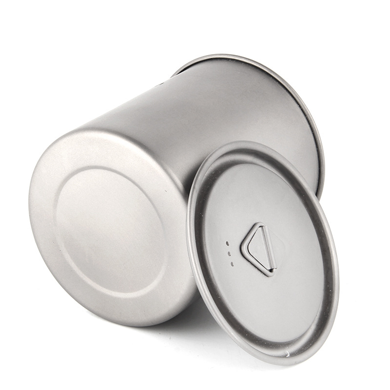 Camping Titanium Cups 450ml 55 - đánh giá và giá Camping Cooking Tin