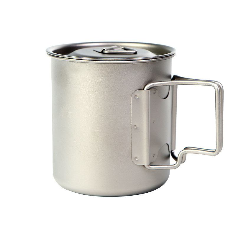 Camping Titanium Cups 450ml 55 - đánh giá và giá Camping Cooking Tin