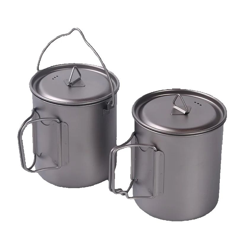 Camping Titanium Cups 450ml 55 - đánh giá và giá Camping Cooking Tin