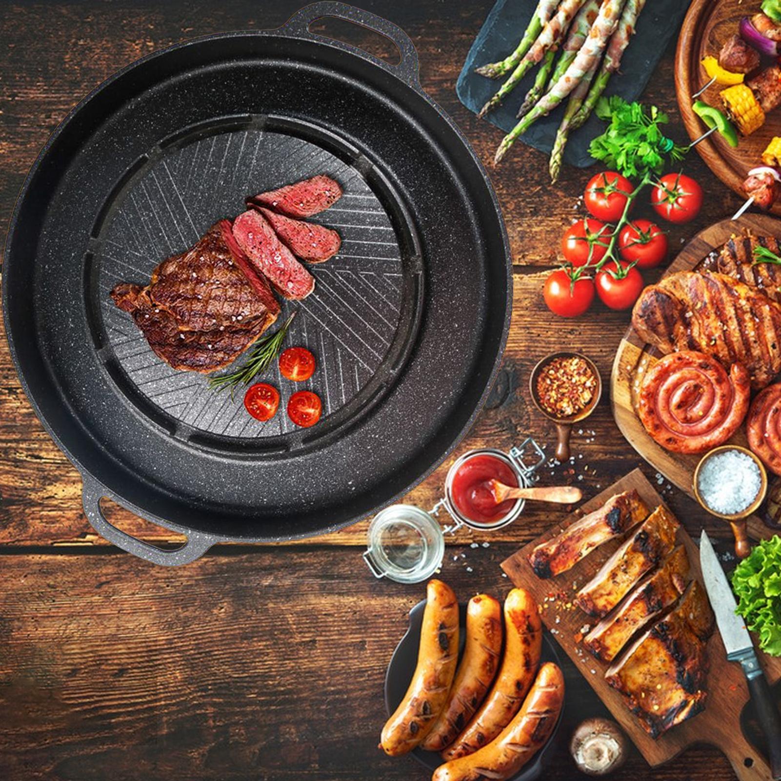 2-in-1 Grill & Hot Pan for Sto - đánh giá và giá Camping Cooking Set Non Stick