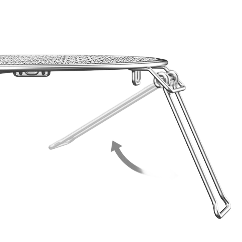 Stainless Steel Foldable Campi - đánh giá và giá Camping Cooking Dutch Oven