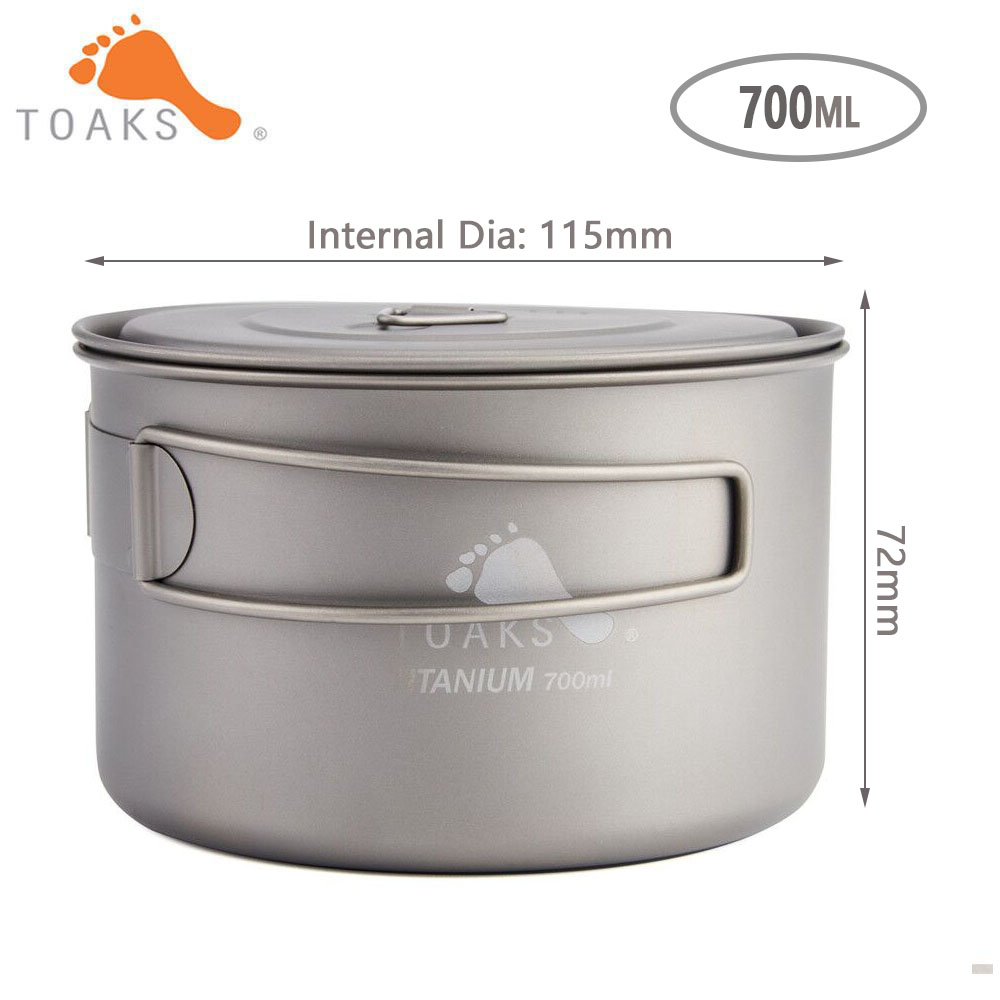 TOAKS Titan Tinh Khiết Cắm Trạ - đánh giá và giá Camping Cooking Tray