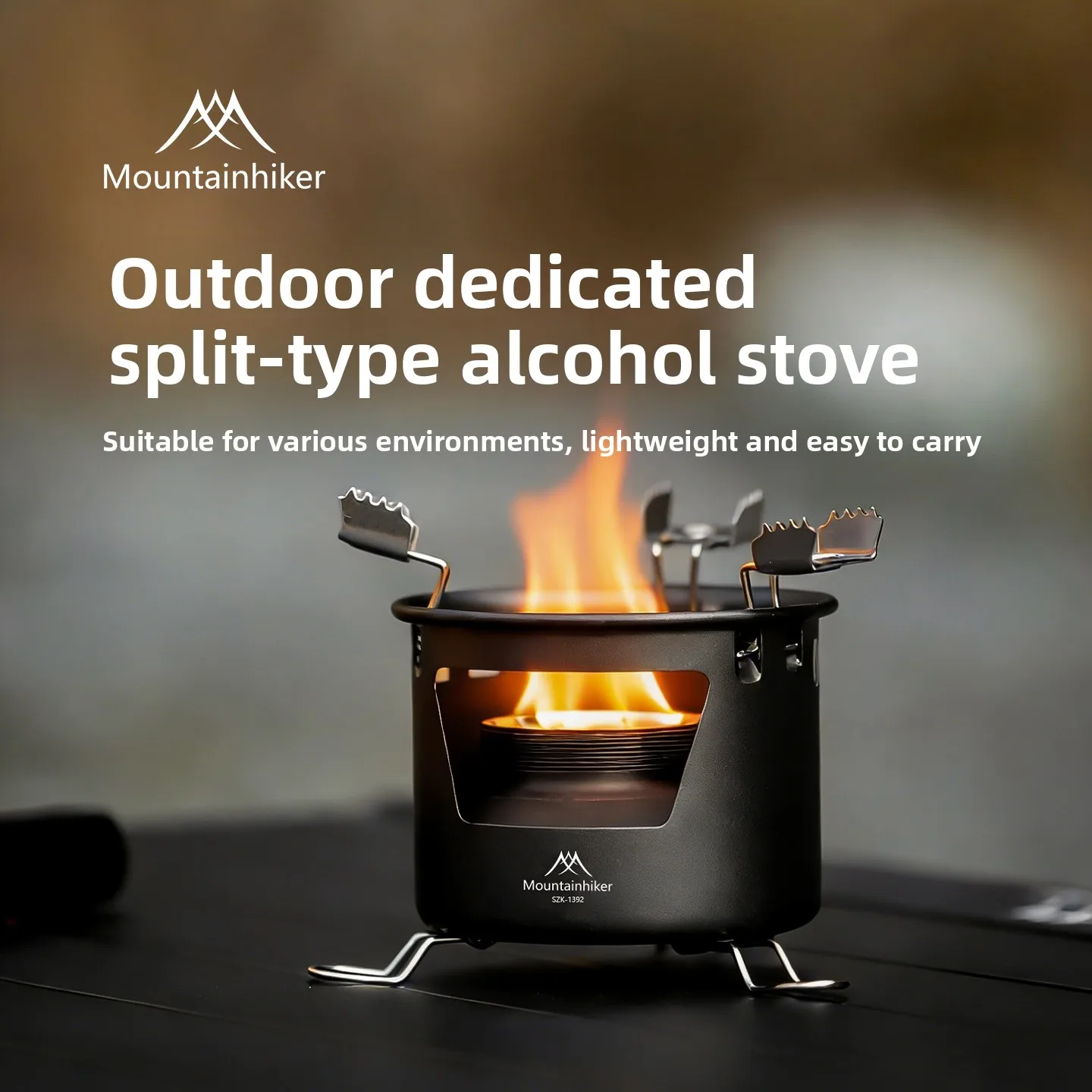 MOUNTAINHIKER Outdoor Portable - đánh giá và giá Camping Cooking On Fire