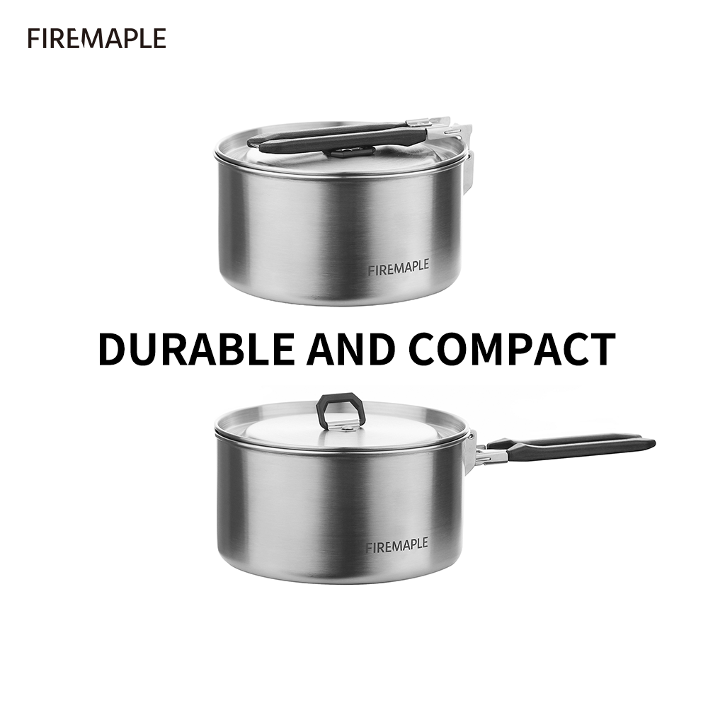 Lửa Phong Cắm Trại Nồi Đi Bộ Đ - đánh giá và giá Camping Cooking On Fire