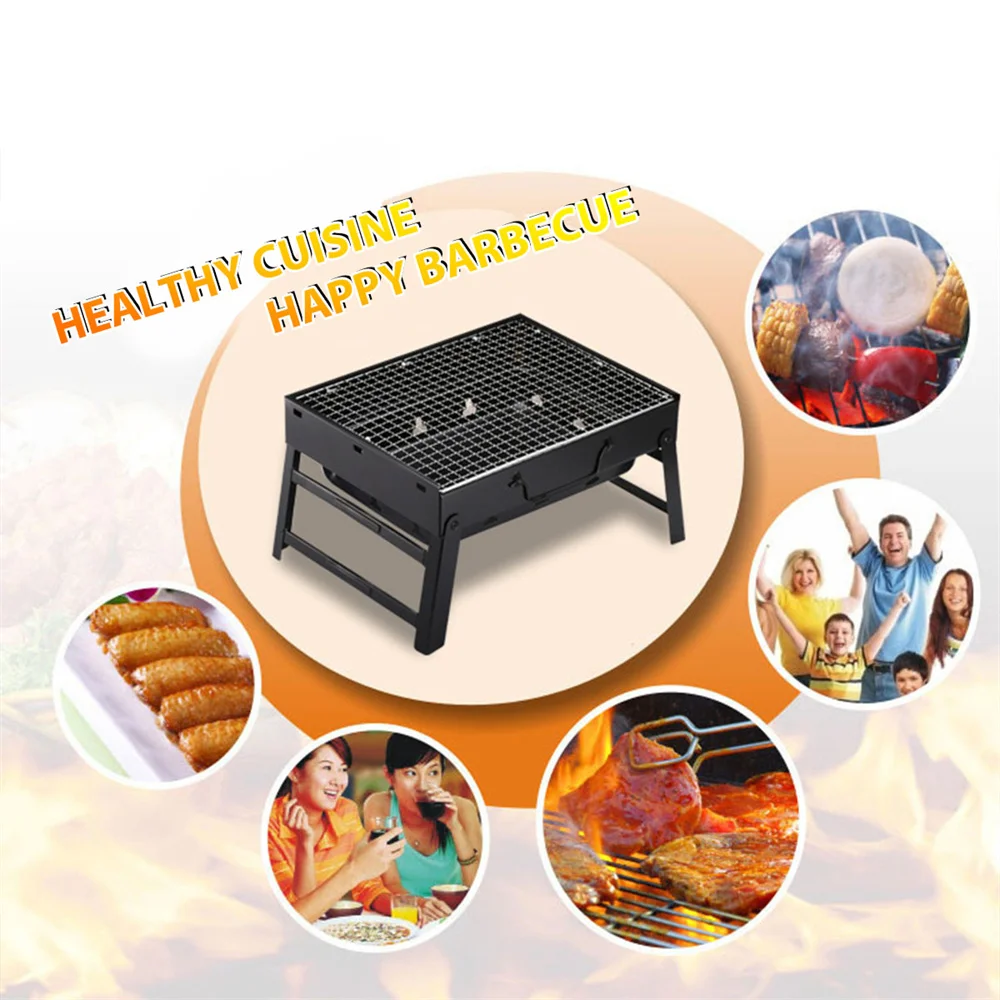 1Set Barbecue Charcoal Stove P - đánh giá và giá Camping Cooking Set Non Stick
