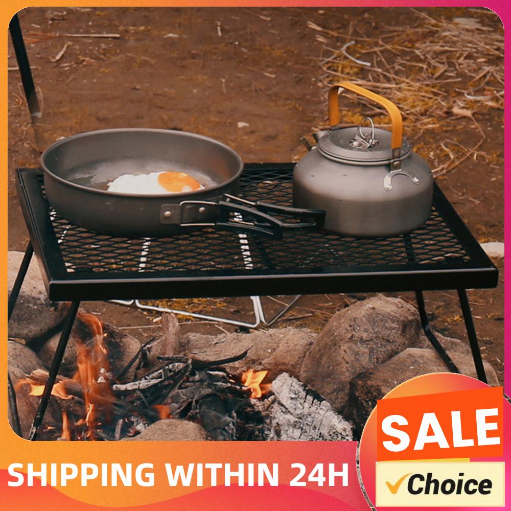 Campfire Grill Grate Folding C - đánh giá và giá Camping Cooking Fire Pit