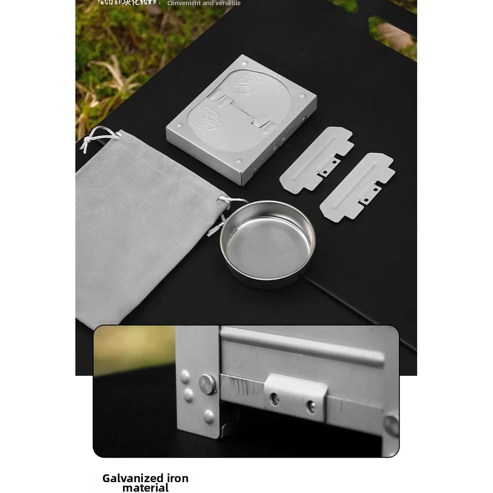 Portable Foldable German Solid - đánh giá và giá Camping Cooking Tray