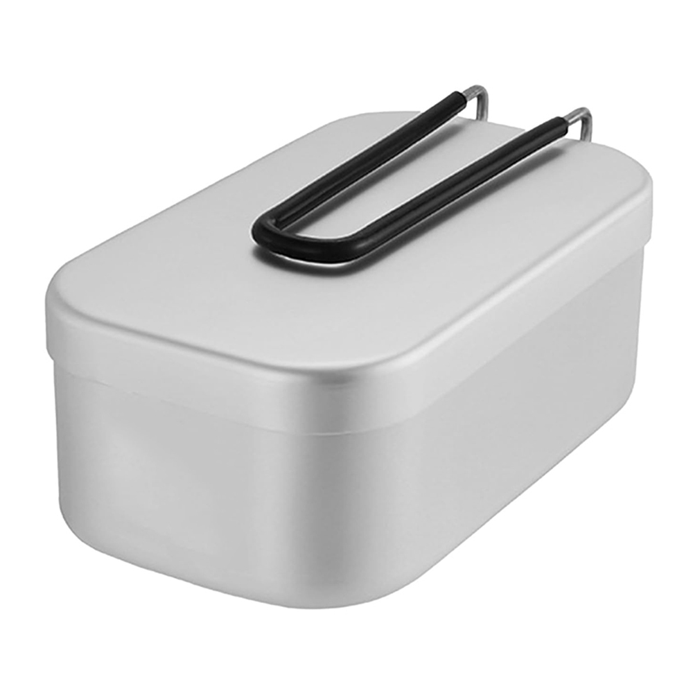 800ML Aluminum Lunch Boxes Out - đánh giá và giá Camping Cooking Box Set