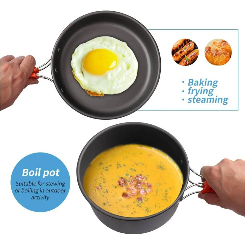 Camping Cooking Set, Outdoor K - đánh giá và giá Camping Cooking Organizer