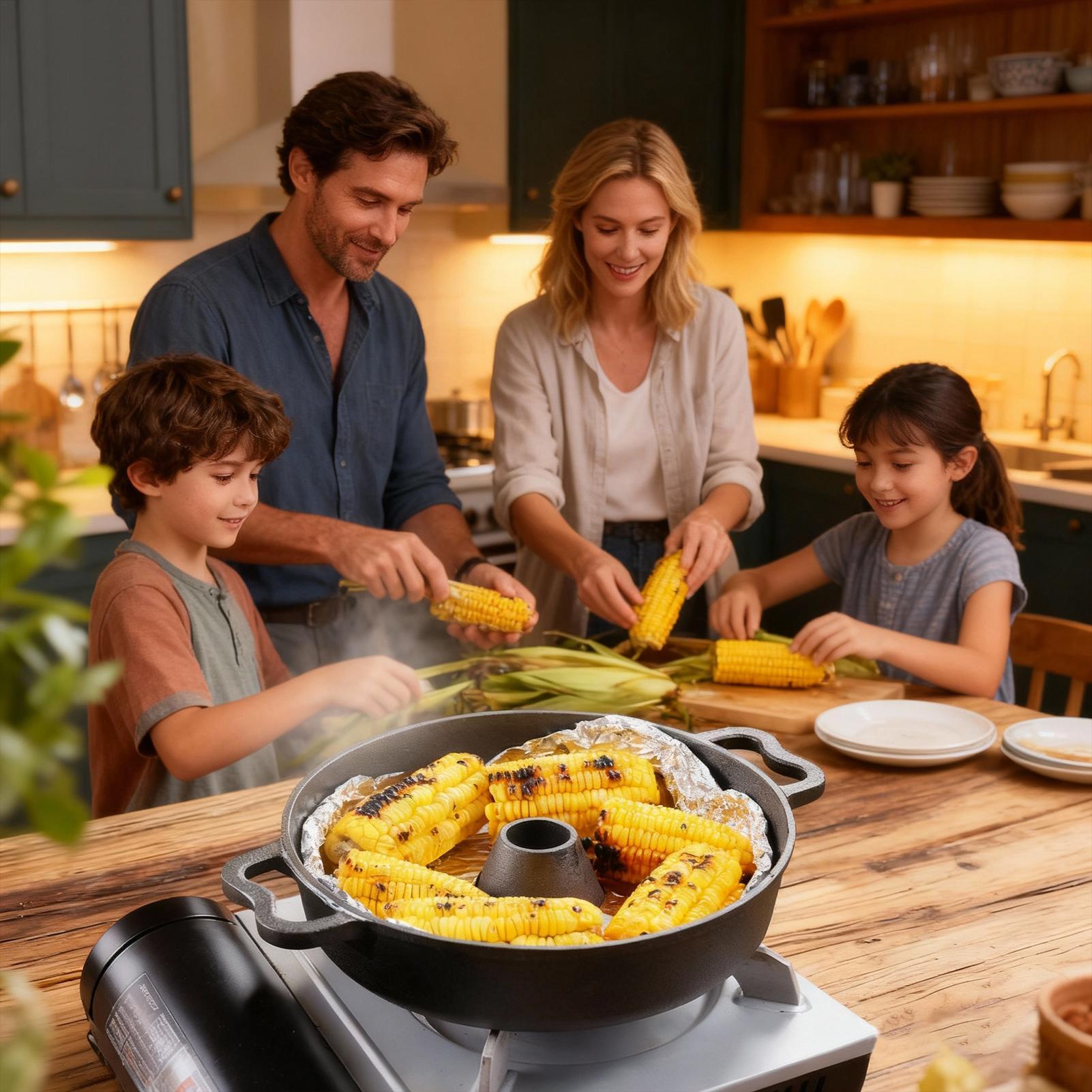 Cast Iron Soup Pot Heavy Duty  - đánh giá và giá Camping Cooking Dutch Oven
