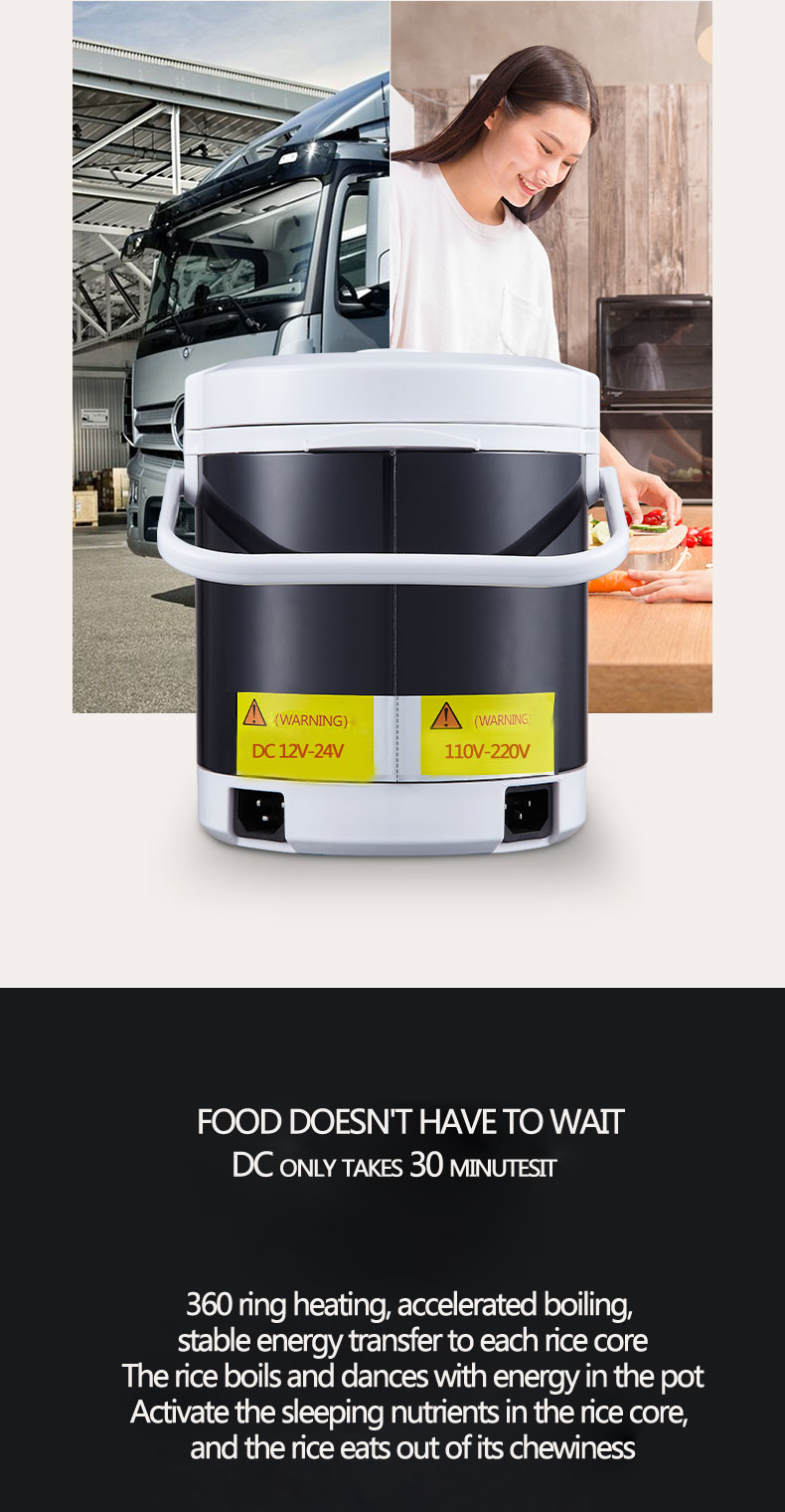 ARIER 12-24V 220V Rice Cooker  - đánh giá và giá Camping Cooking Rice