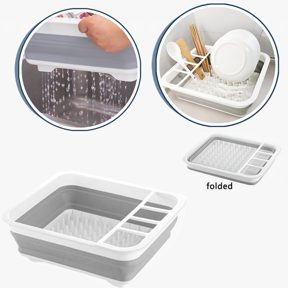 Foldable Dish Drainer Bowl Rac - đánh giá và giá Camping Cooking Tray