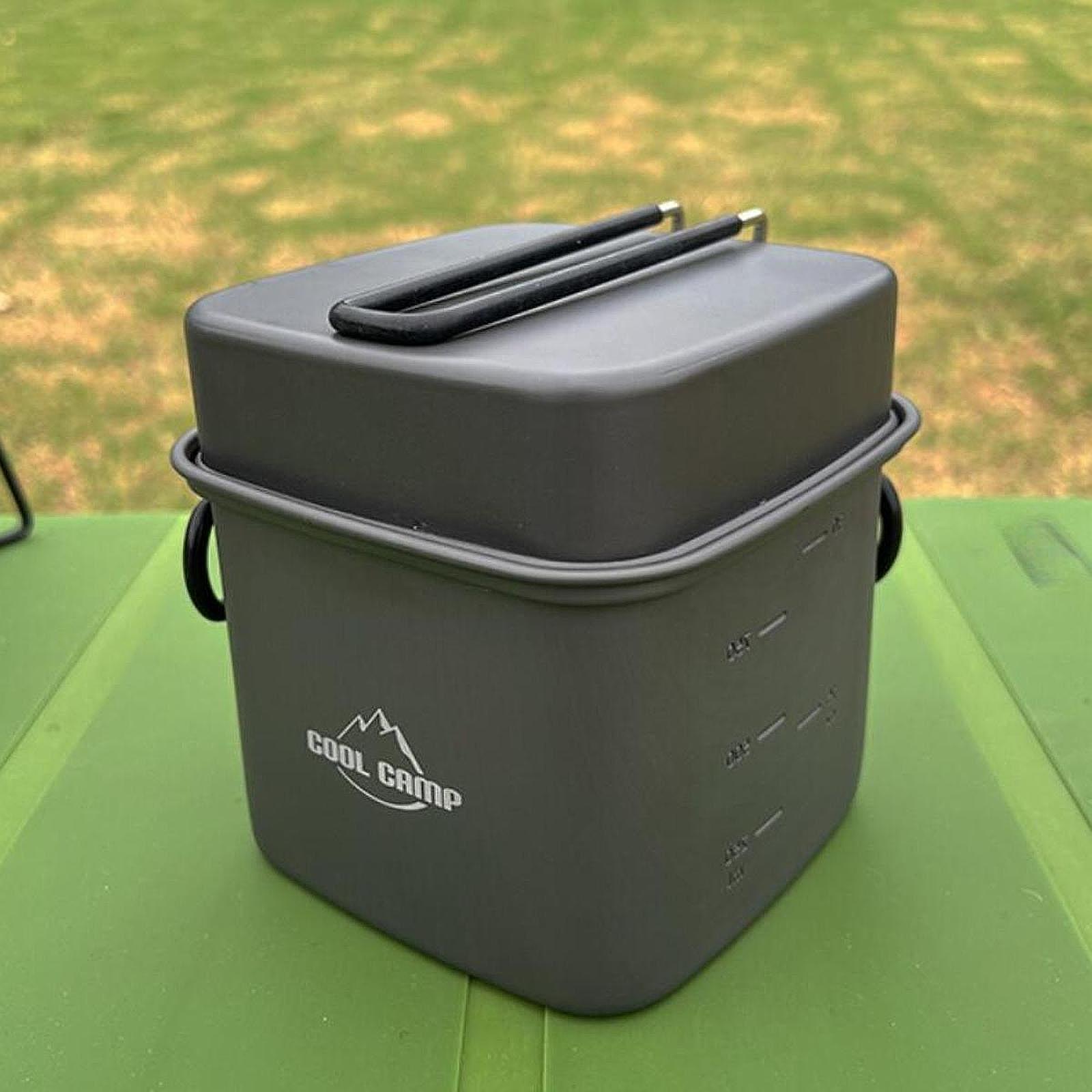 Camping Cookware Set Frying Pa - đánh giá và giá Camping Cooking Set Non Stick