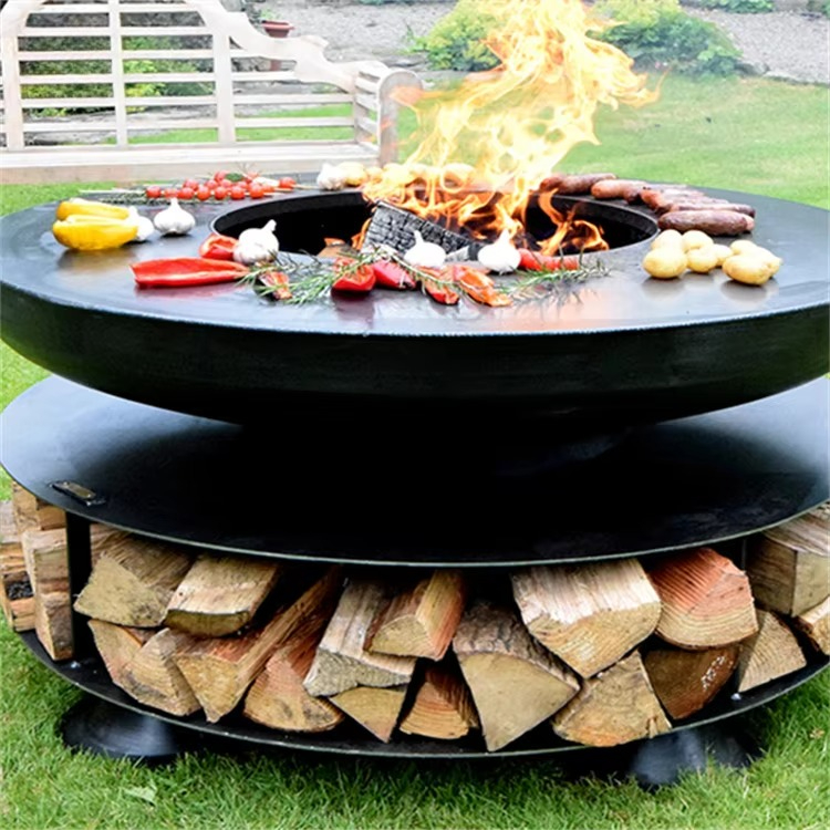 Barbecue Grill Camping Fire Pi - đánh giá và giá Camping Cooking Fire Pit