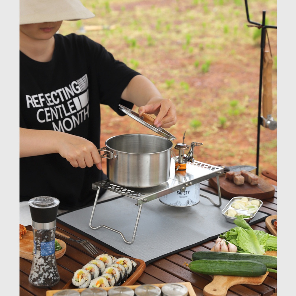 Heat Resistant Fire Mat For Ou - đánh giá và giá Camping Cooking Fire Pit