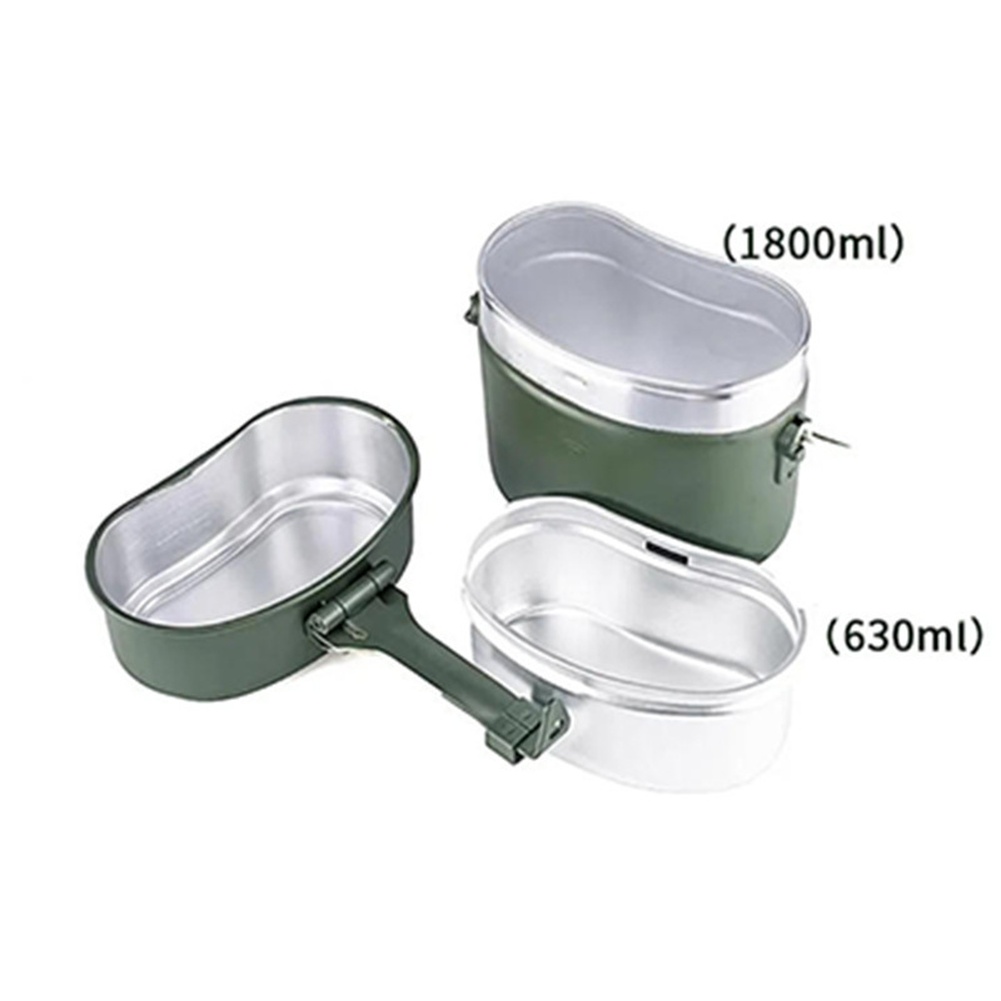 3 Pcs Aluminum Lunch Box Set 6 - đánh giá và giá Camping Cooking Box Set