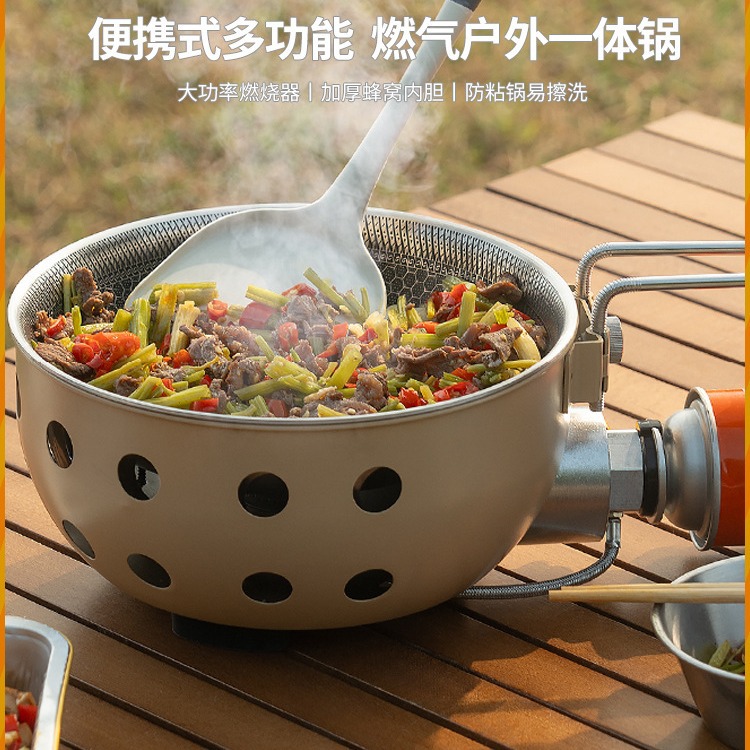 Outdoor Cassette Stove Cooking - đánh giá và giá Camping Cooking Rice