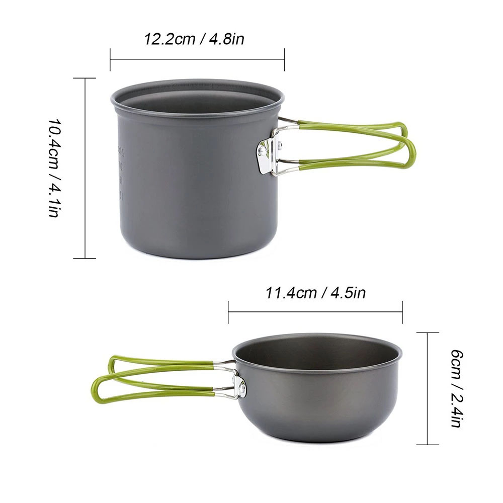 Outdoor Camping Cooking Set Op - đánh giá và giá Camping Cooking Options