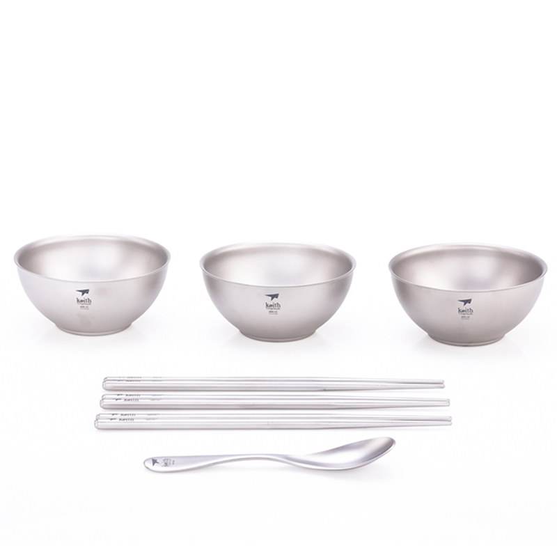 Keith Cooking Set, Titanium Bo - đánh giá và giá Camping Cooking Box Set