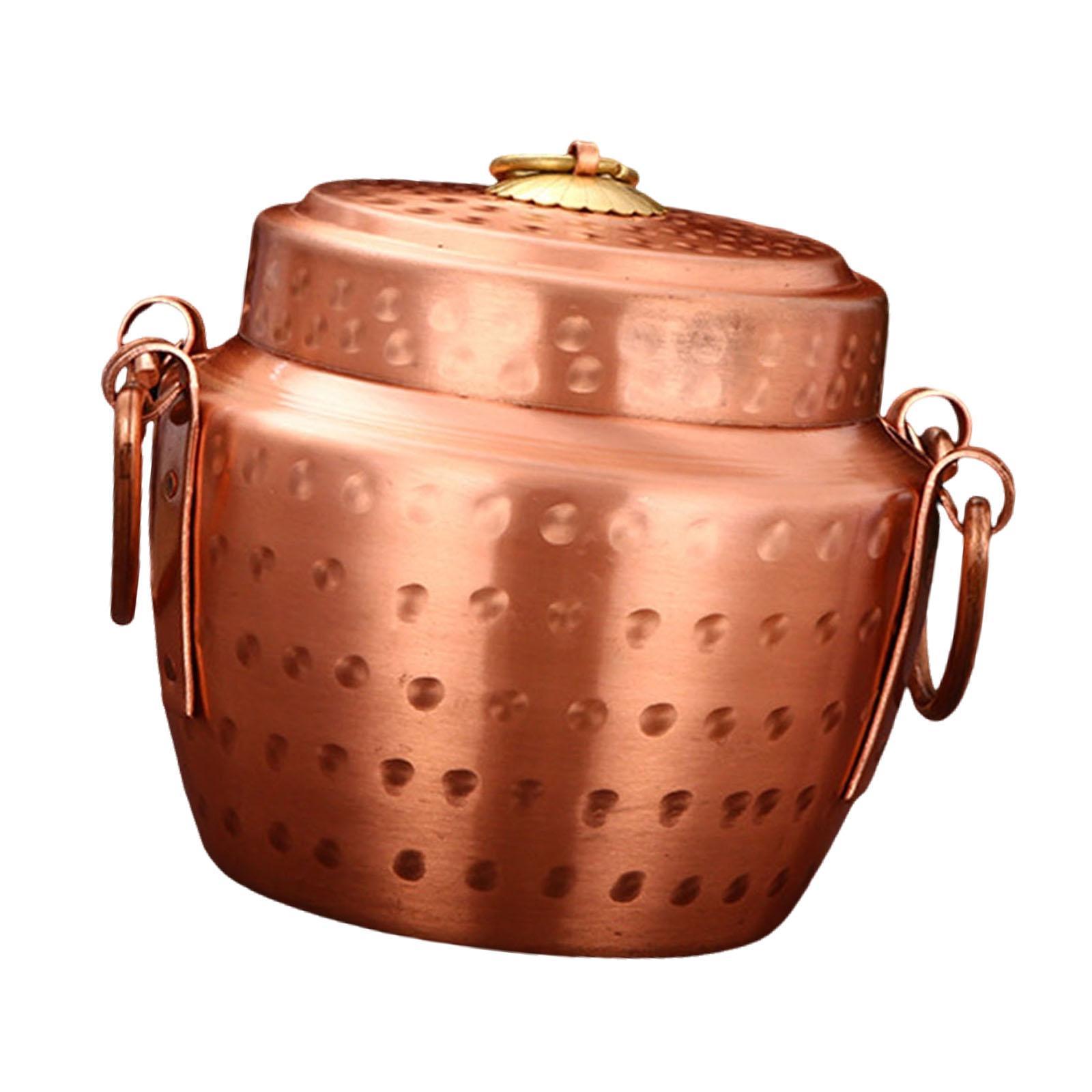 Copper Pot Handmade Thickened  - đánh giá và giá Camping Cooking Kitchen