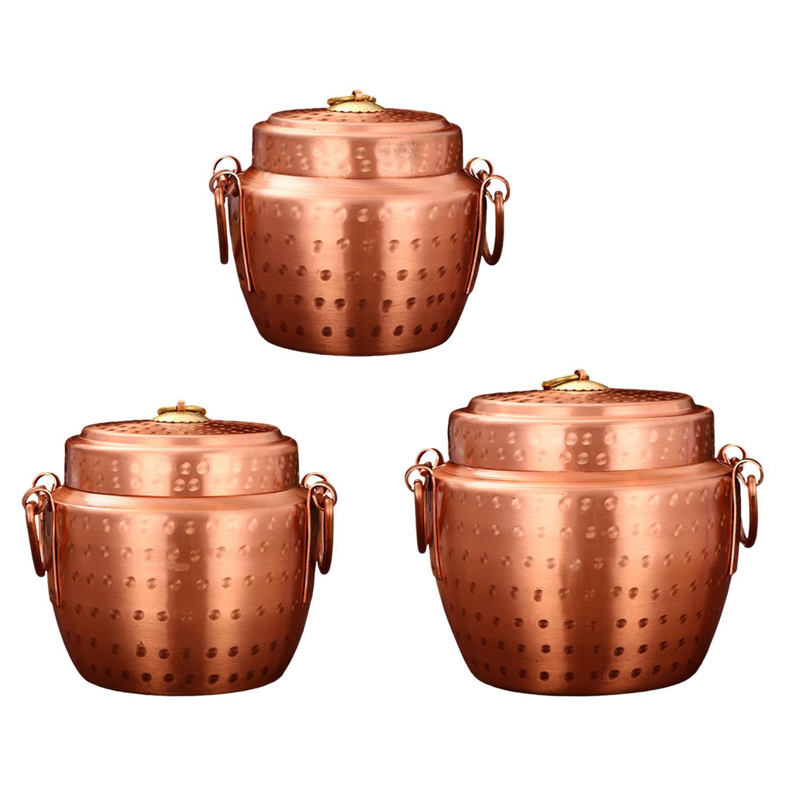 Copper Pot Handmade Thickened  - đánh giá và giá Camping Cooking Kitchen