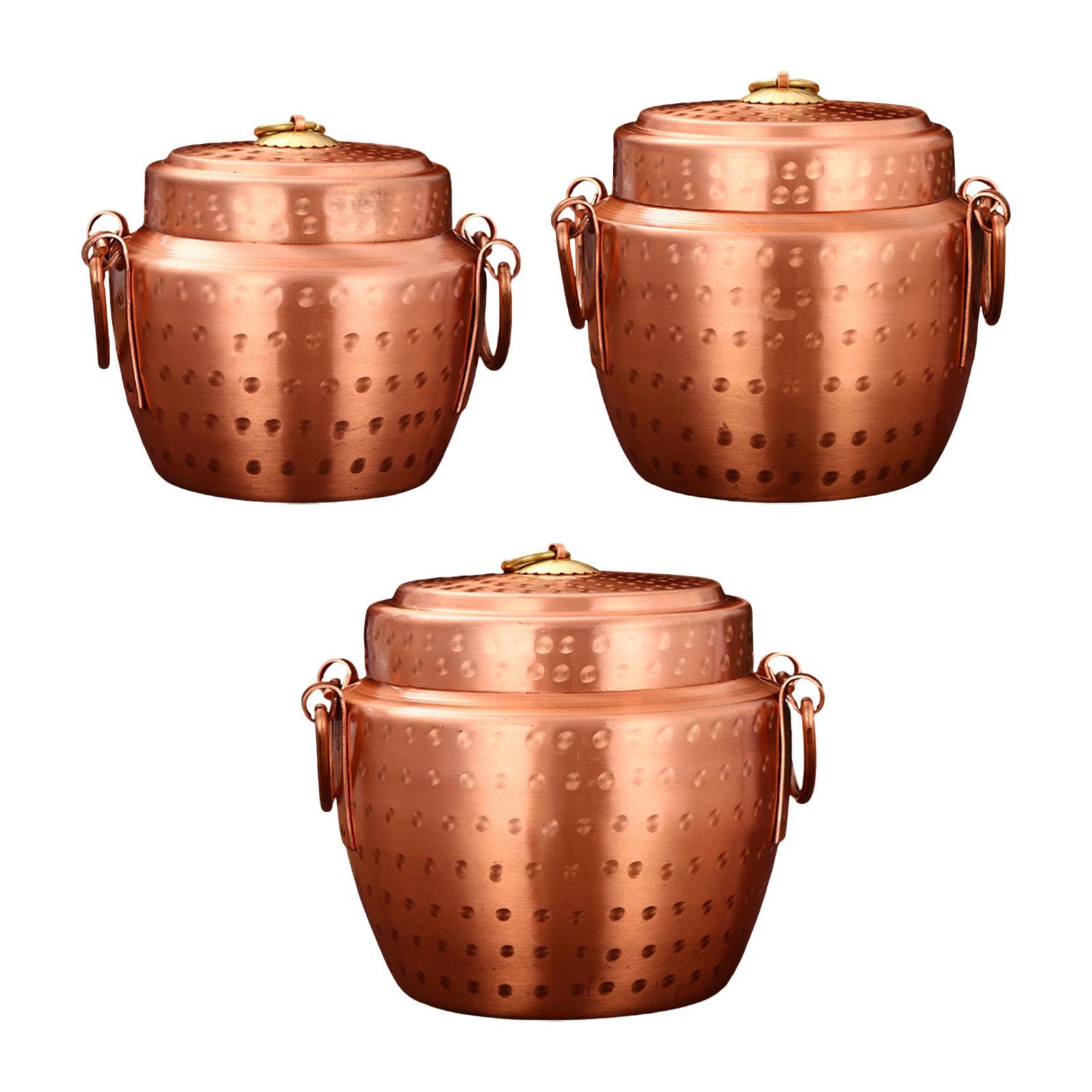 Copper Pot Handmade Thickened  - đánh giá và giá Camping Cooking Kitchen